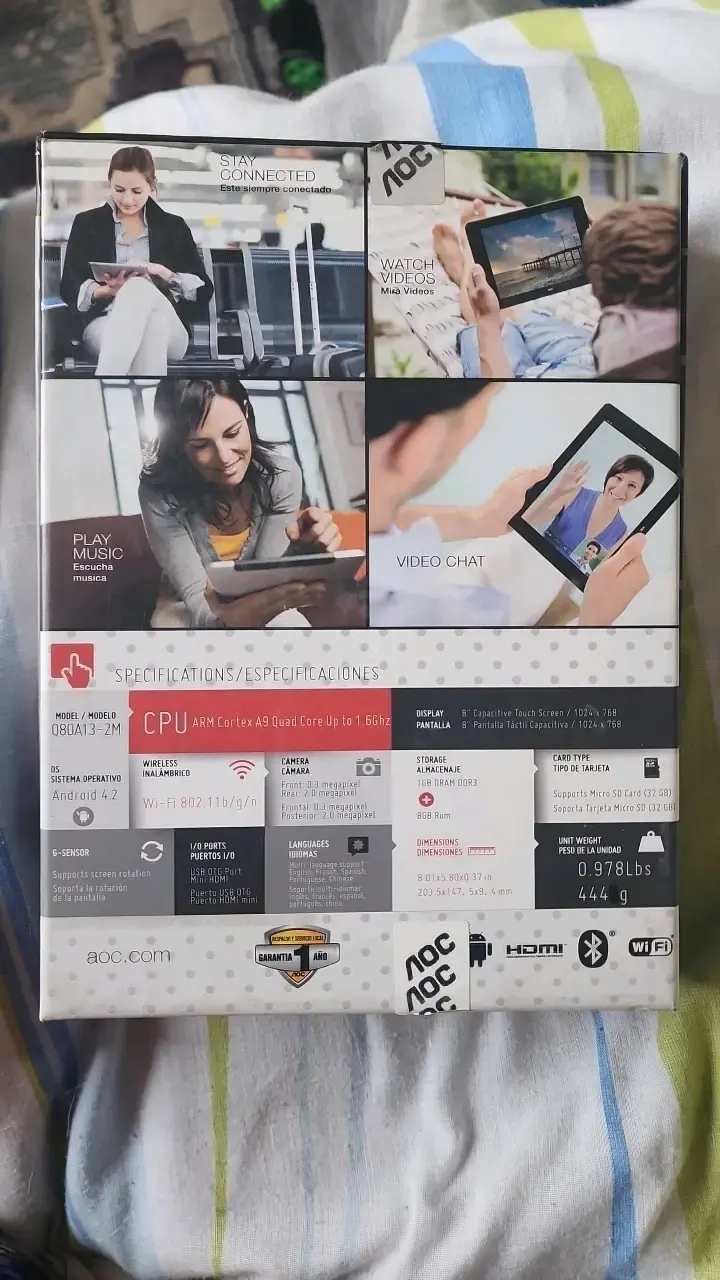 Tablet AOC Quad Core 7 pulgadas - 2