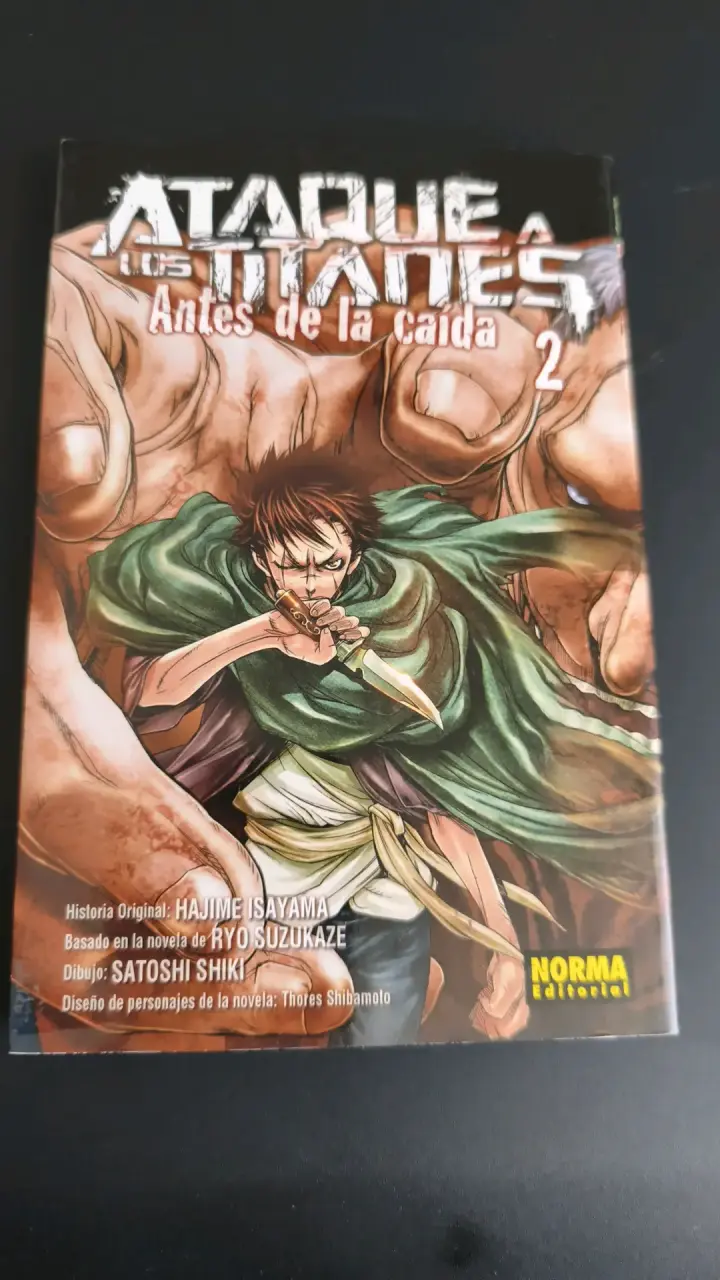 Manga Ataque a los Titanes Antes de la Caída #2 - 1