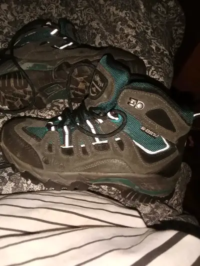 Zapatillas de trekking Lippi outdoor negras - miniatura 3