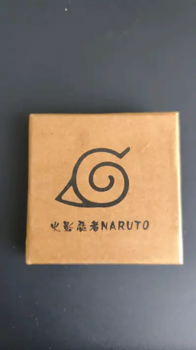 Accesorio Shuriken Naruto con logo Konoha - miniatura 1