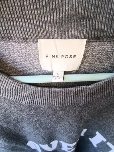 Poleron Pink Rose gris - miniatura 2