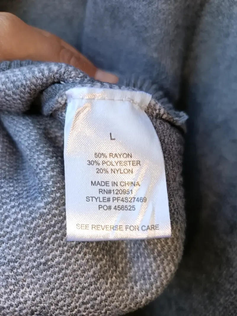 Poleron Pink Rose gris - 4