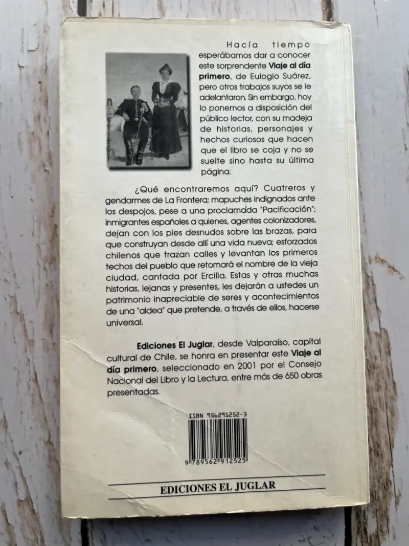 Libro 'Viaje al Día Primero' de Eulogio Suárez - 3