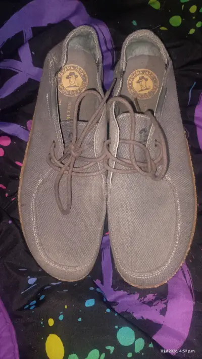 Zapatos casuales Panama Jack grises - miniatura 1