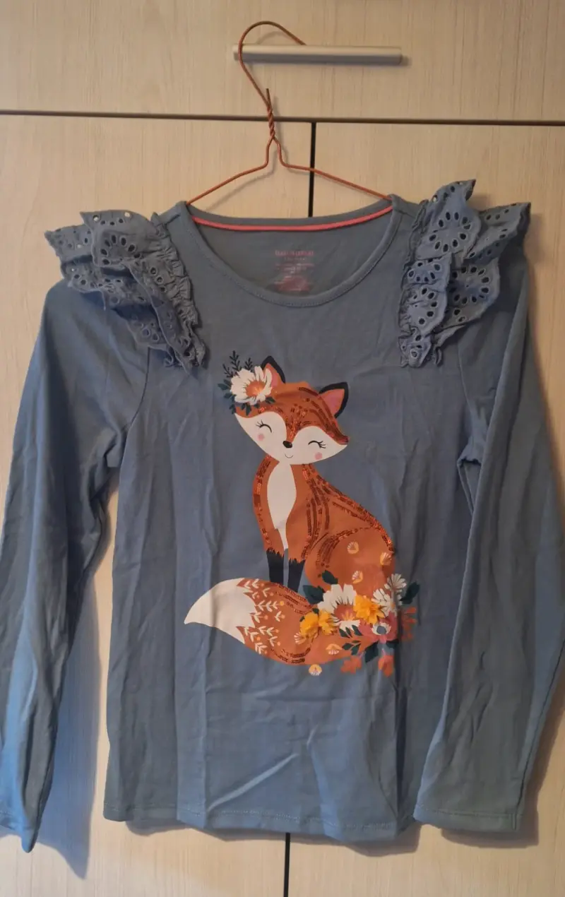 Polera manga larga niña nueva