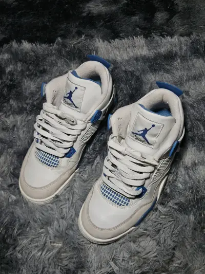 Jordan 4 military blue - miniatura 2