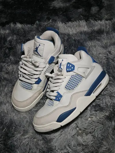 Jordan 4 military blue - miniatura 3