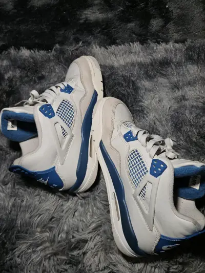 Jordan 4 military blue - miniatura 4