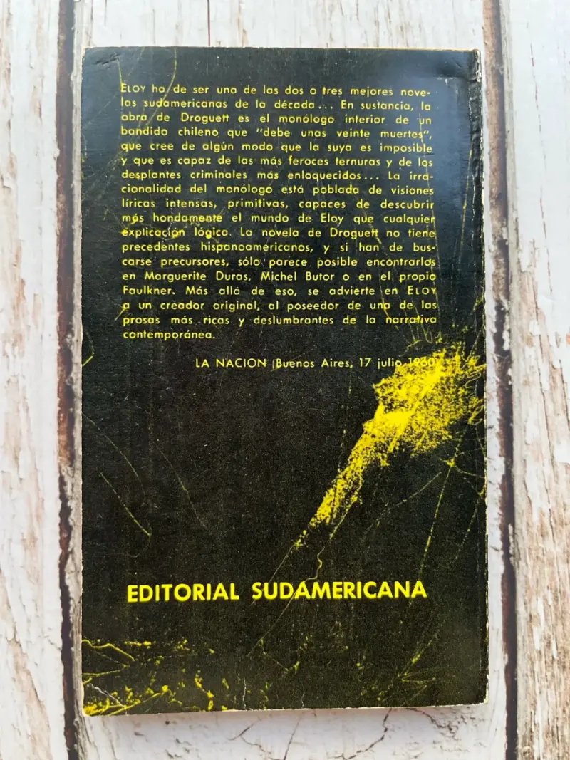 Libro 'Eloy' de Carlos Droguett / 1969 - 3