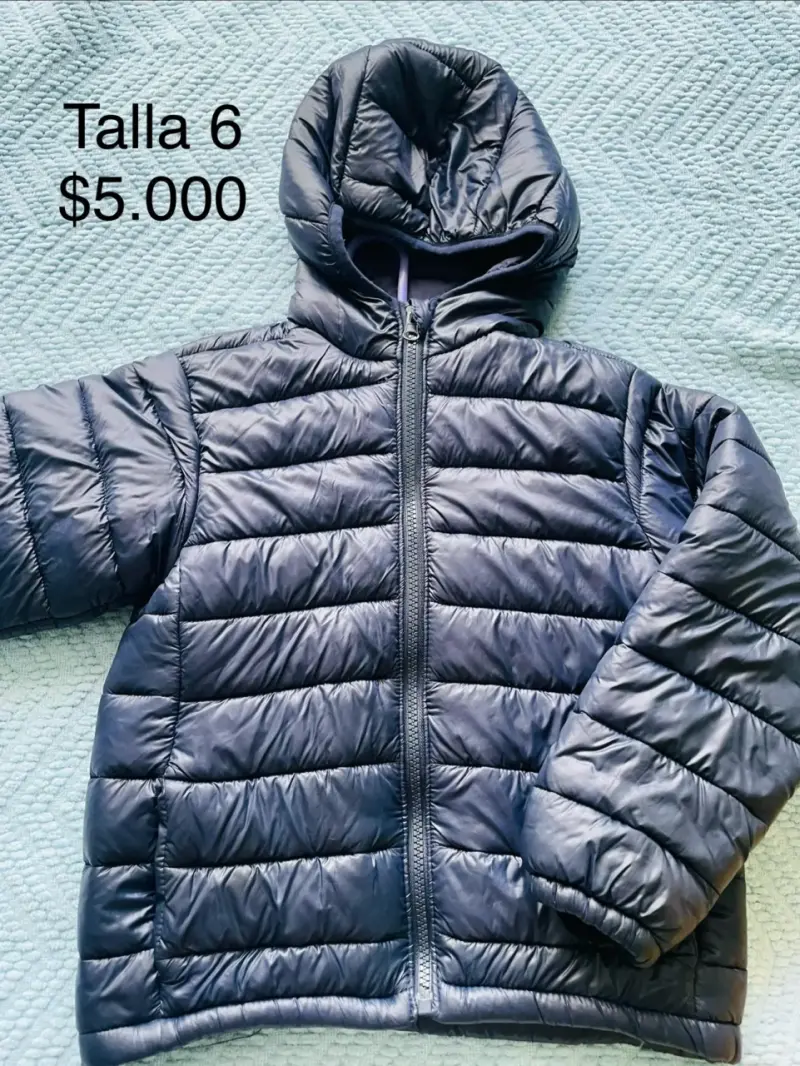 Chaqueta acolchada para niño talla 6