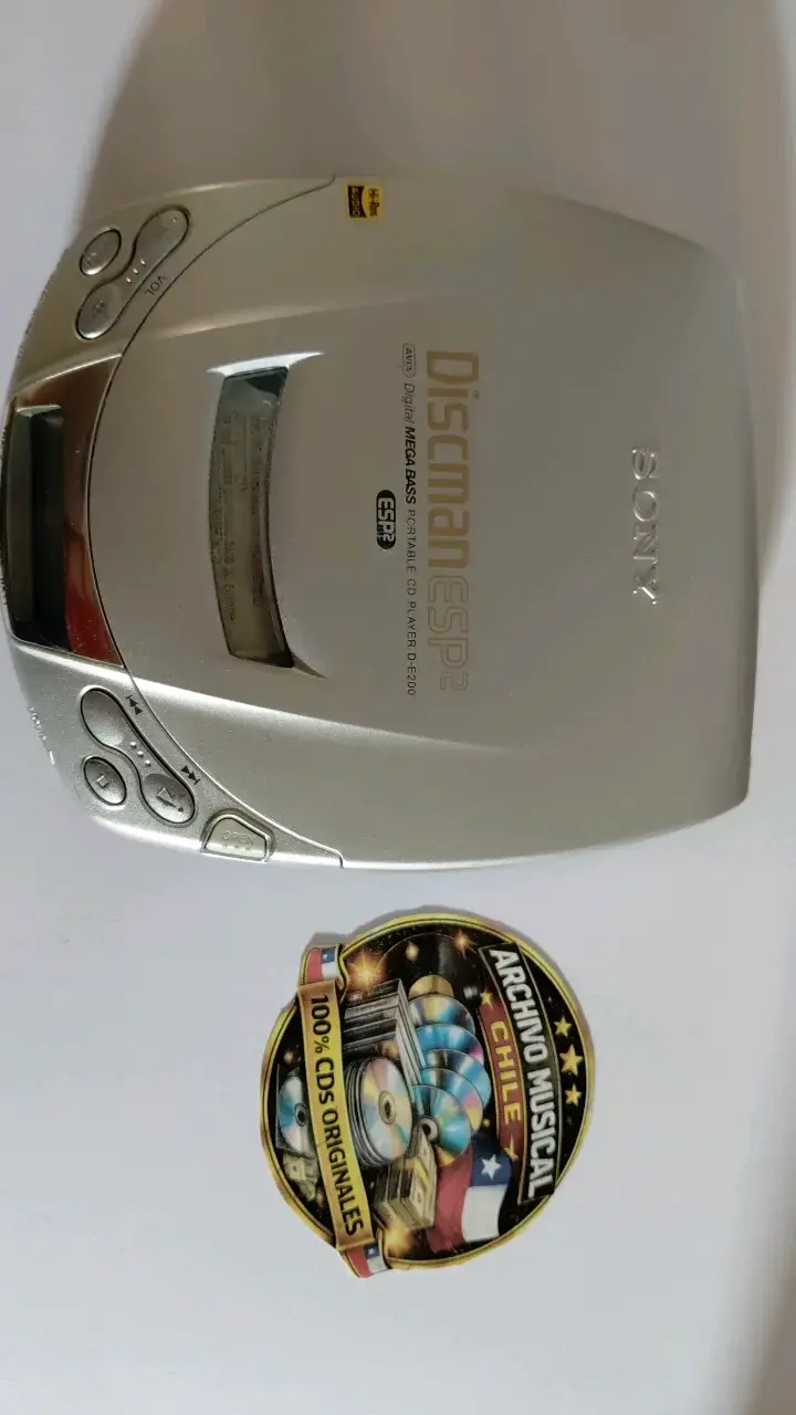 Reproductor CD Sony Discman ESP2 plateado - 1