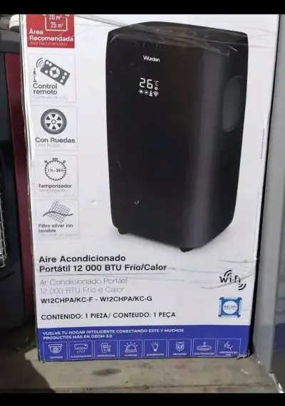 Aire acondicionado portátil Wurden W12CHPA/KC - miniatura 3
