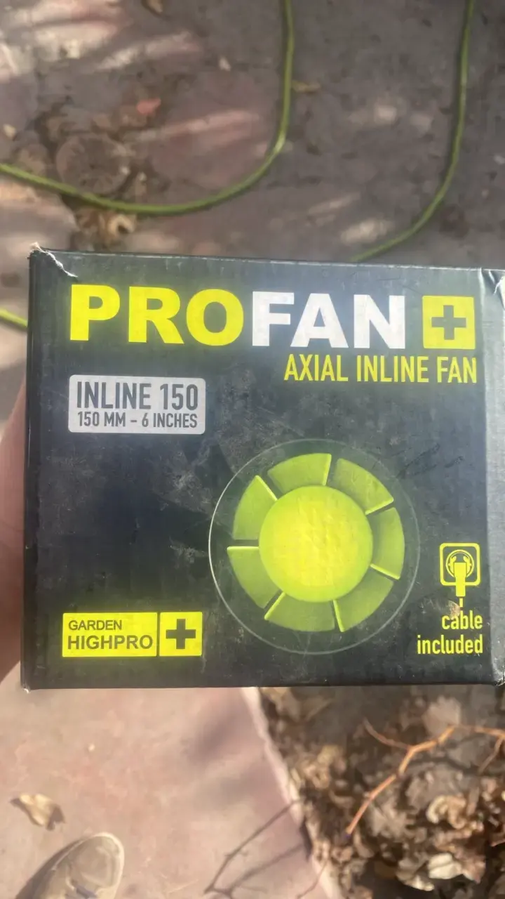 Ventilador axial ProFan 150 mm con cable