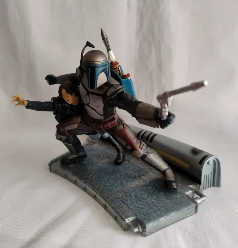 Figura De Accion Star Wars Jango & Boba Fett 2002 - 2
