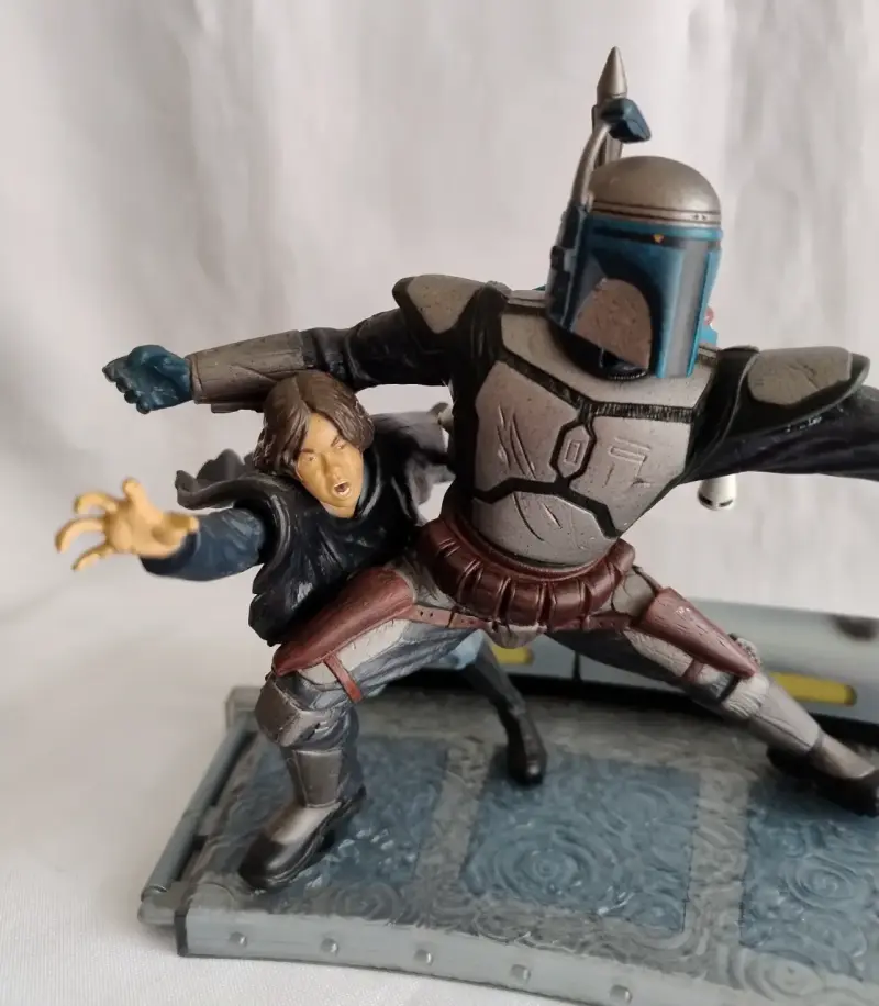 Figura De Accion Star Wars Jango & Boba Fett 2002 - 3