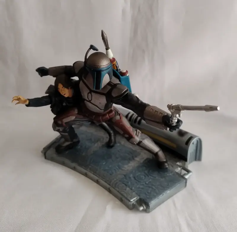 Figura De Accion Star Wars Jango & Boba Fett 2002 - 4