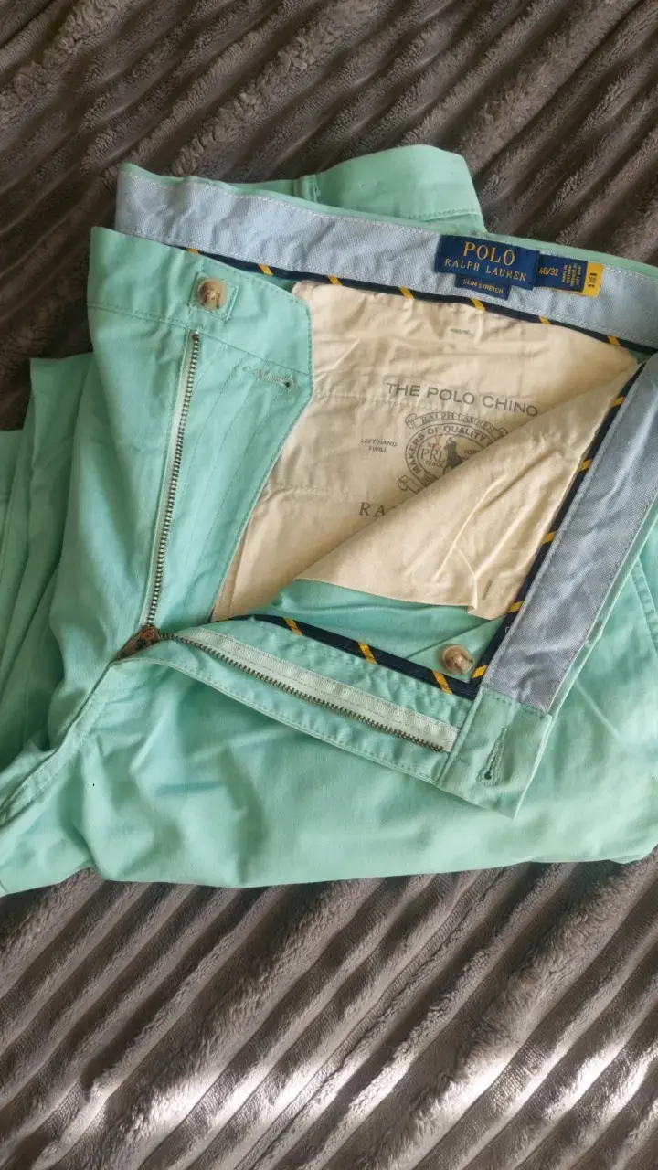 Pantalones Polo Ralph Lauren verde menta - 1
