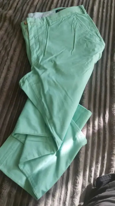Pantalones Polo Ralph Lauren verde menta - miniatura 2