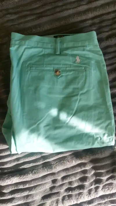 Pantalones Polo Ralph Lauren verde menta - miniatura 4
