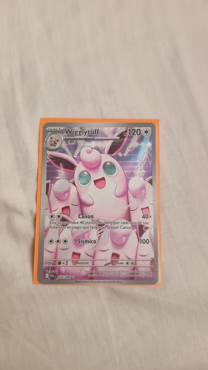 Carta Pokémon Wigglytuff full art