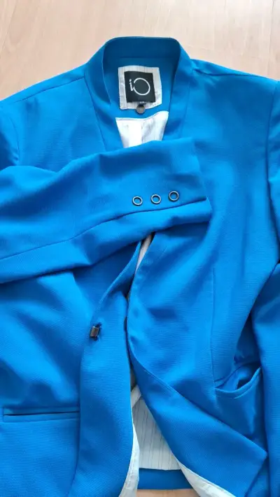 Blazer azul para mujer elegante - miniatura 4