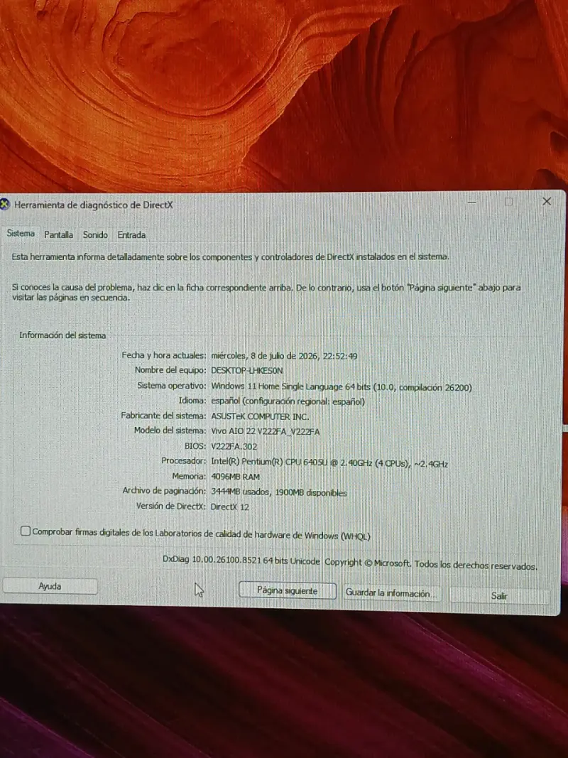 ASUS Vivo AIO con Windows 11 - 1