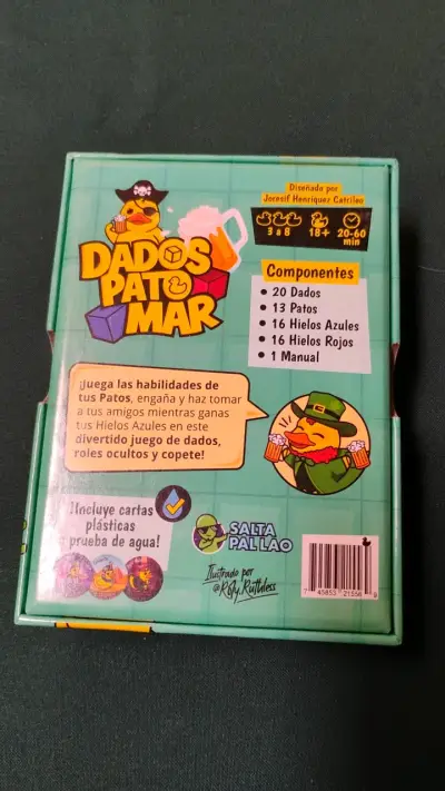 Juego de mesa Dados Pato Mar impermeable - miniatura 2