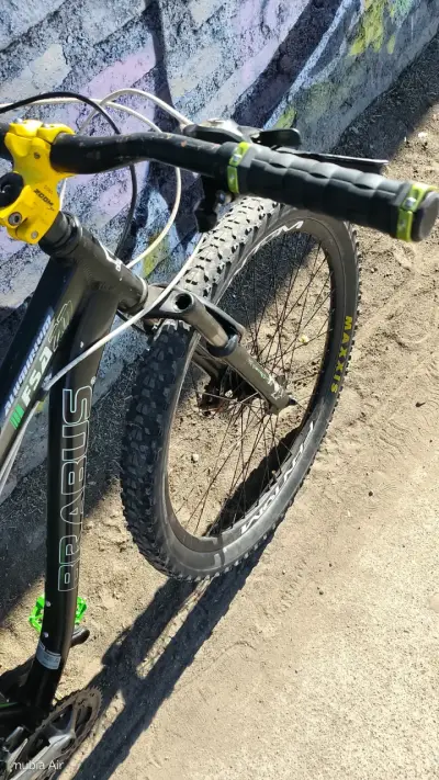 Bicicleta mountain bike brabus Black fox - miniatura 3