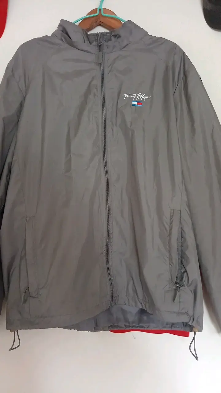 Chaqueta cortaviento Tommy Hilfiger gris - 1