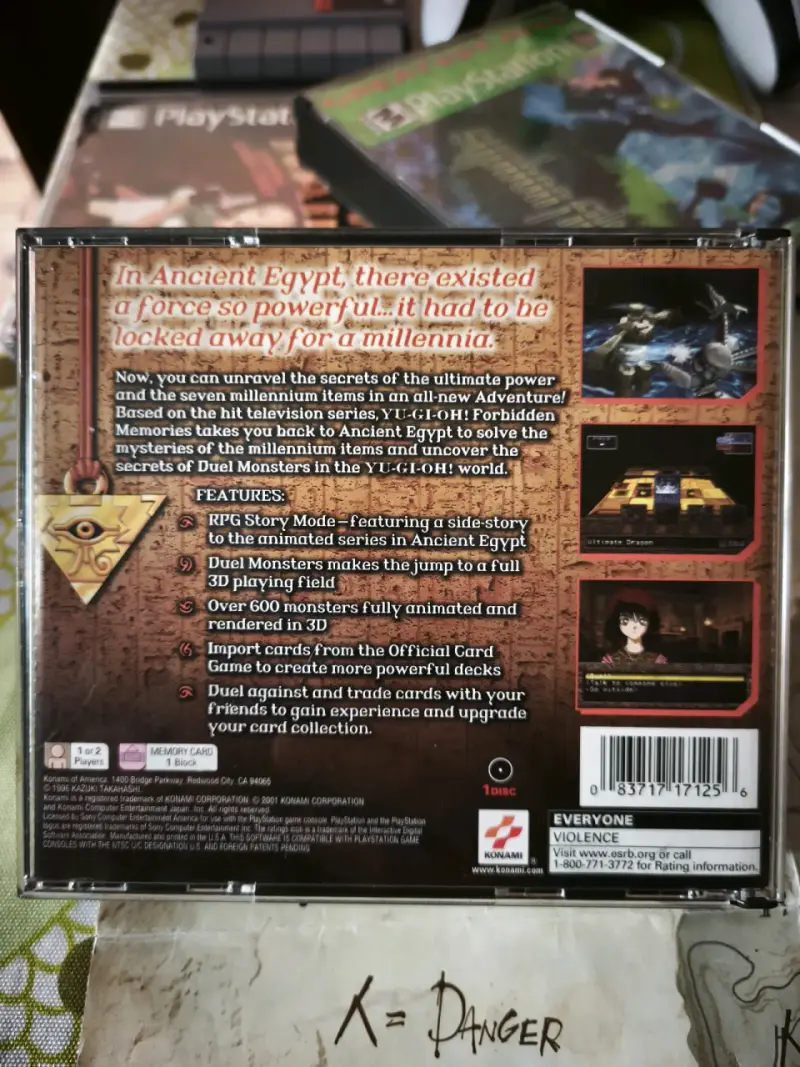 Juego Yu-Gi-Oh! Forbidden Memories para PlayStation - 2