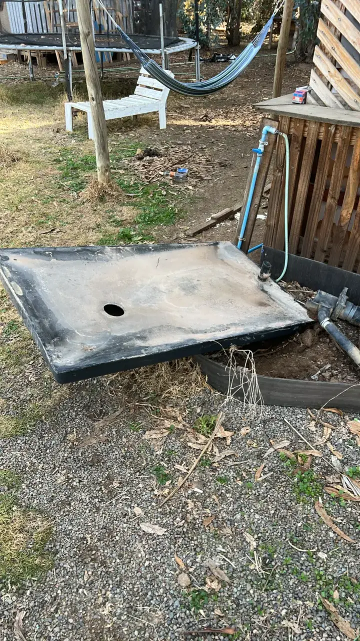 Tanque séptico de plástico usado - 5