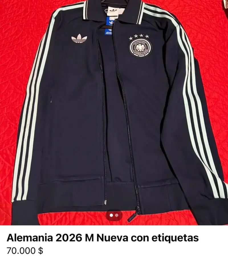 Chaqueta Adidas Alemania 2026 nueva - 1