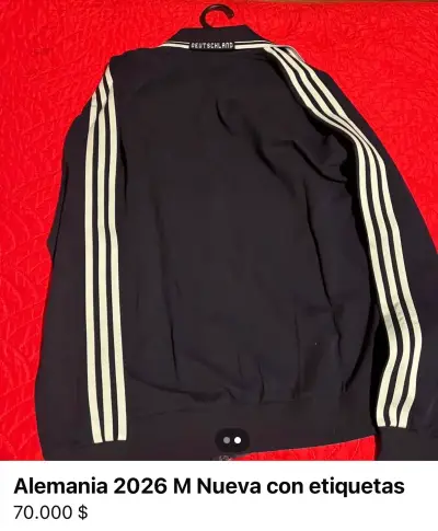 Chaqueta Adidas Alemania 2026 nueva - miniatura 2