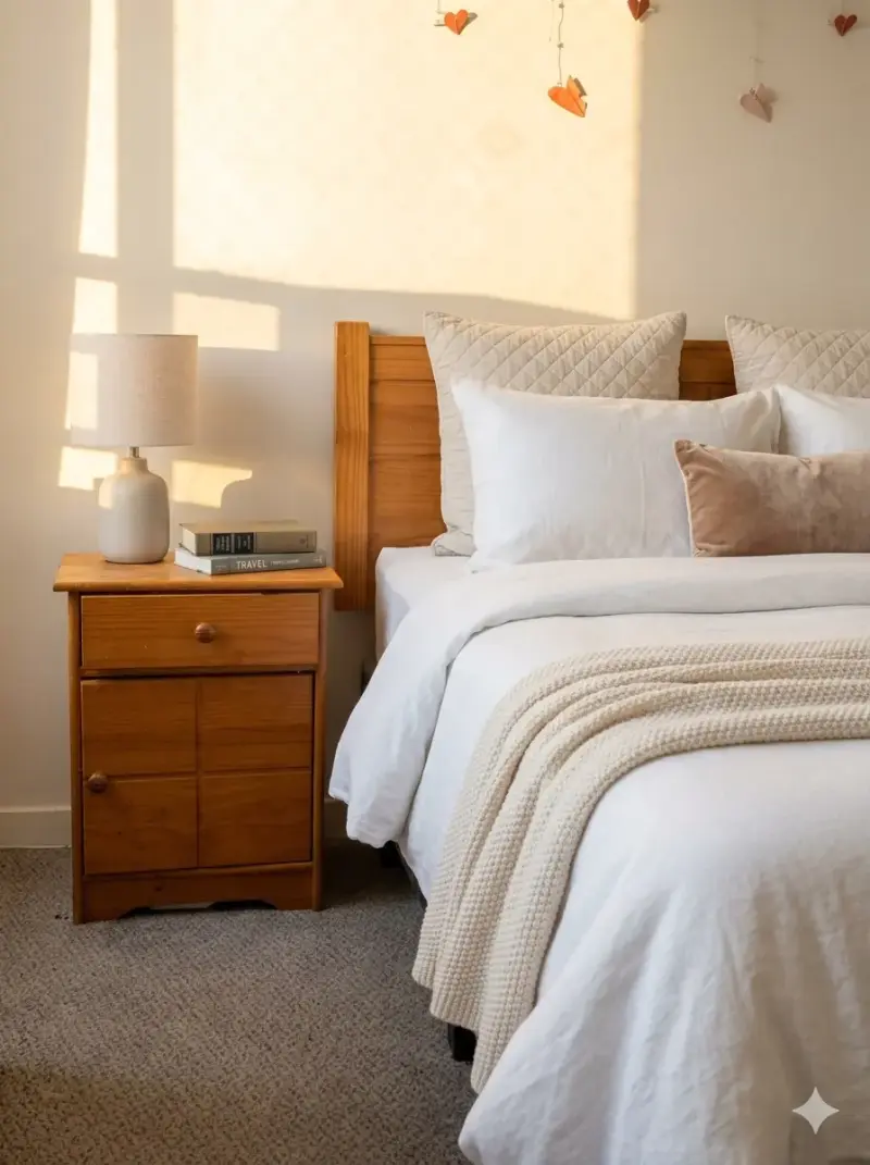 Cama de madera con colchón incluido - 3