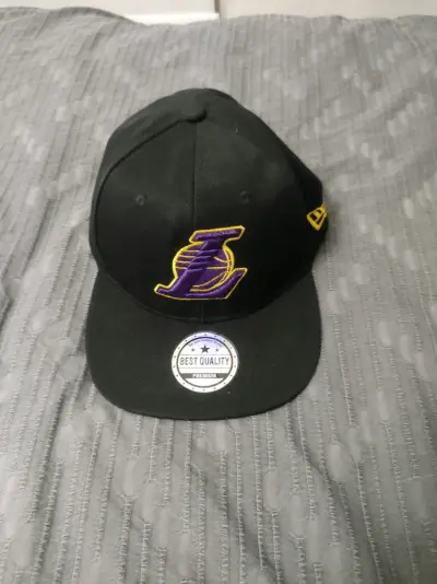 Gorra negra new era lakers - miniatura 1