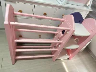 Estante organizador infantil rosa - miniatura 1