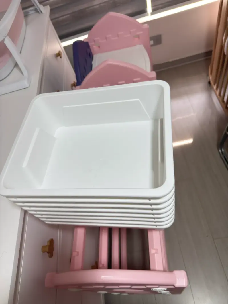 Estante organizador infantil rosa - 2