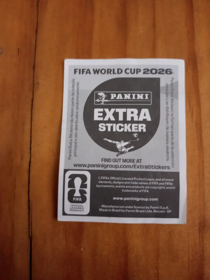 Lámina Panini Lionel Messi FIFA 2006 - 2