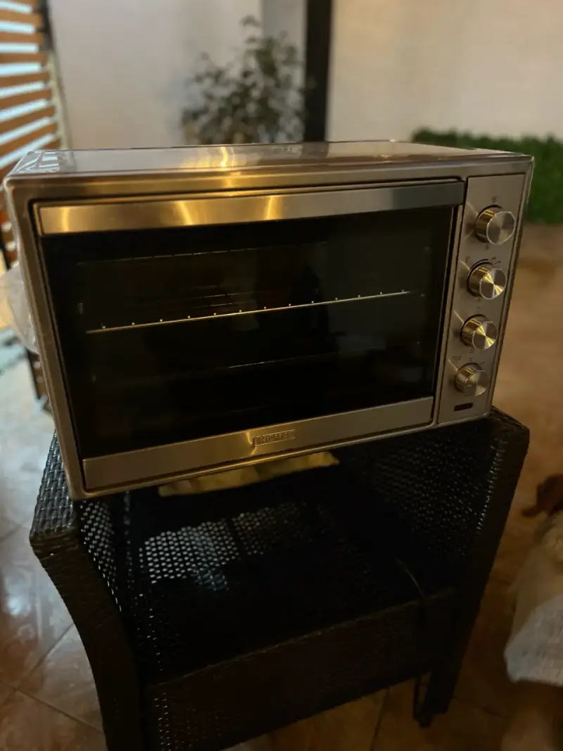 Horno eléctrico Thomas de acero inoxidable - 1