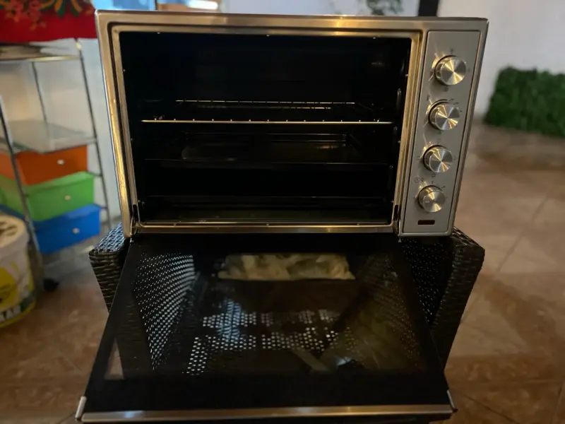 Horno eléctrico Thomas de acero inoxidable - 2