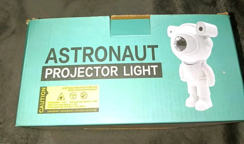 Proyector LED astronauta con control remoto - 5