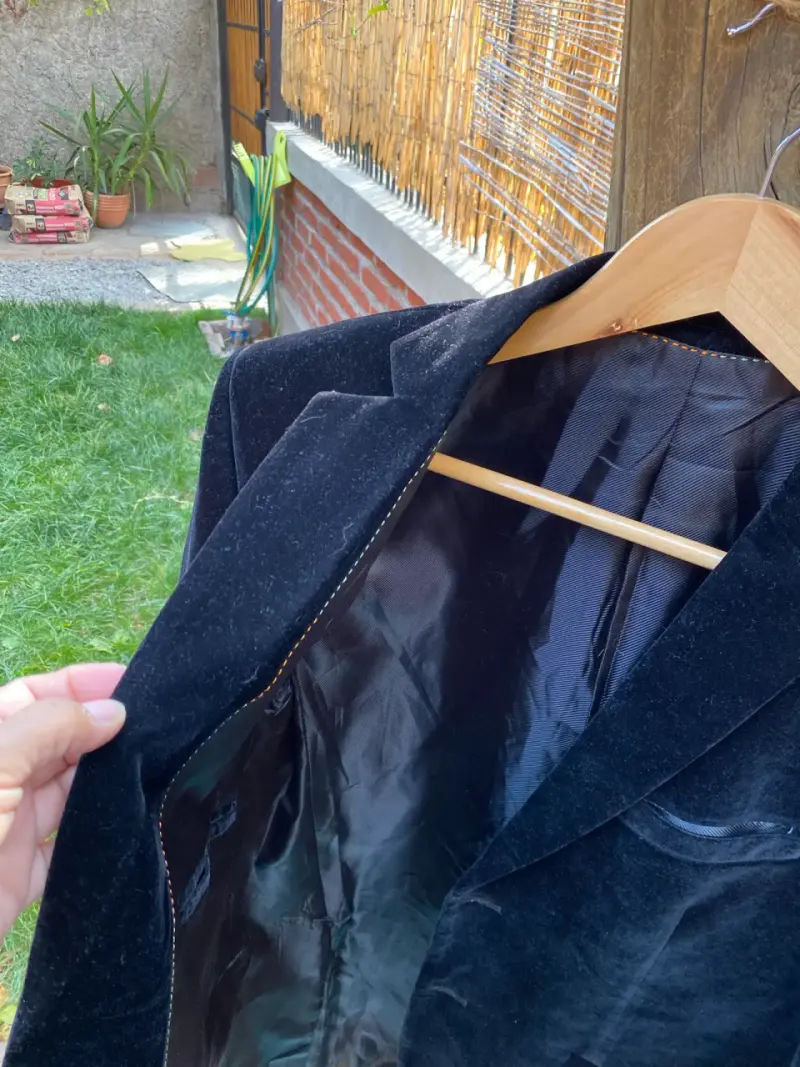 Blazer negro elegante mujer Burberry - 2
