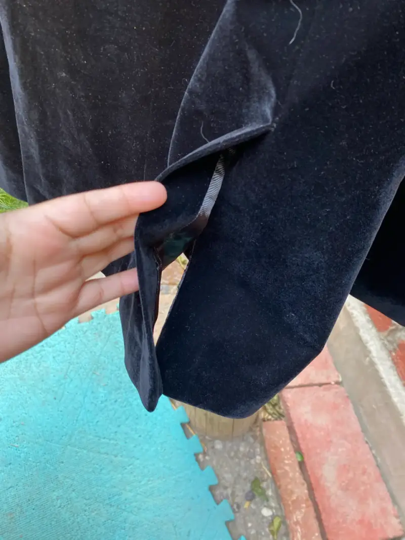 Blazer negro elegante mujer Burberry - 4