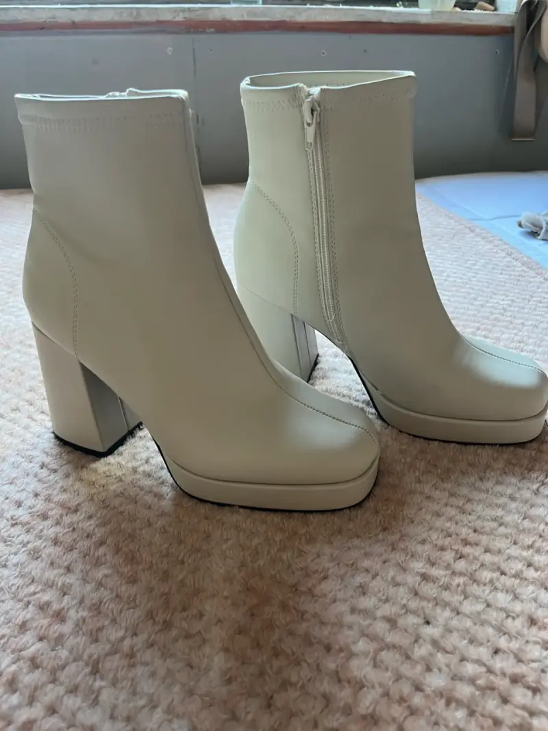 Botines beige - 2