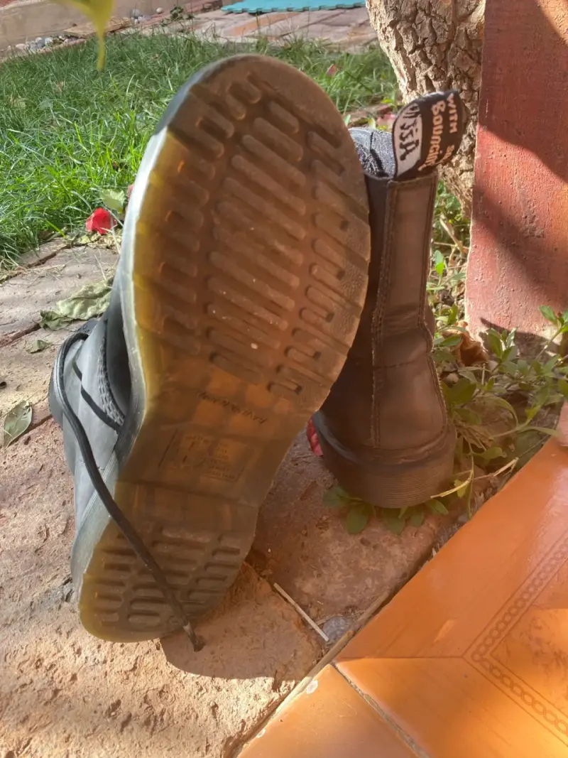 Dr Martens Botines negros de cuero - 3