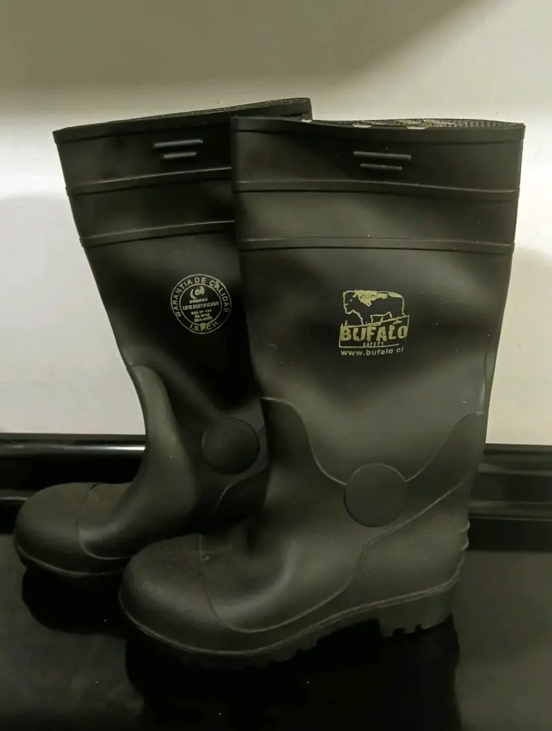 Botas de goma negras Bufalo impermeables - 1