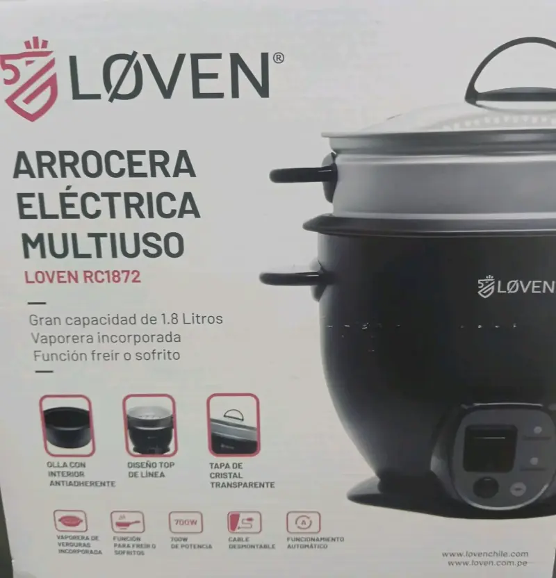 Arrocera eléctrica multiuso Løven RC1872 - 1