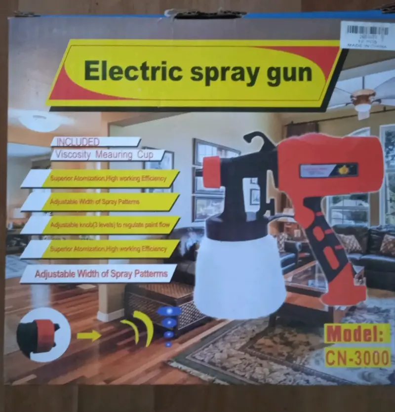 Pistola de pintura eléctrica CN-3000