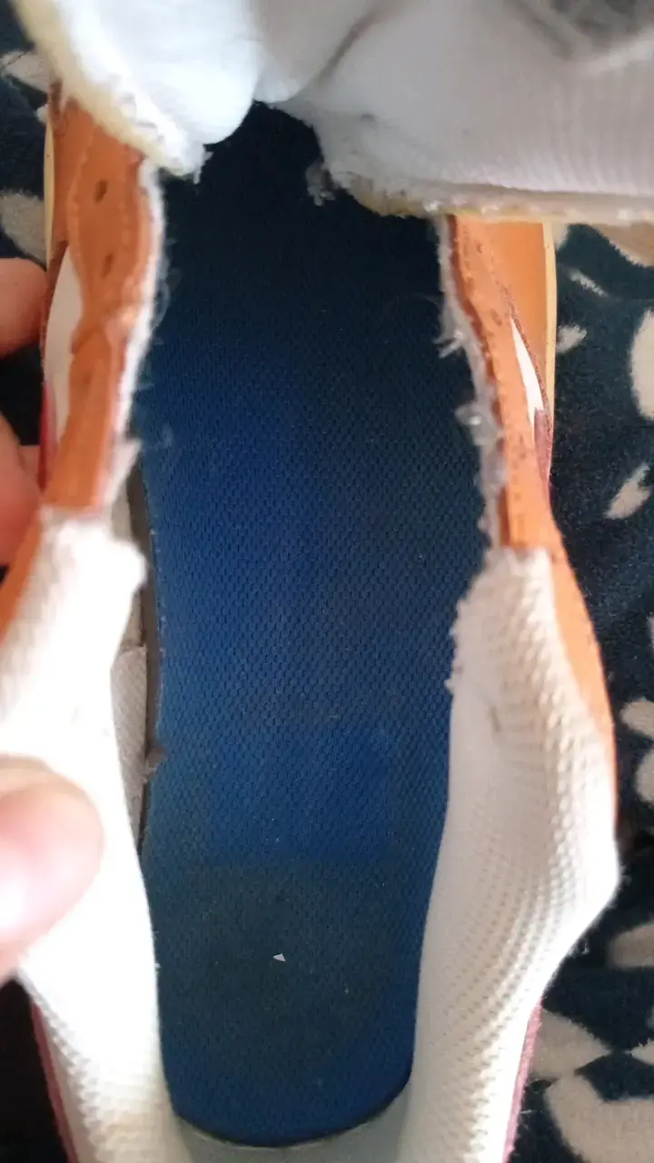 Zapatillas deportivas blancas y naranjas - 6