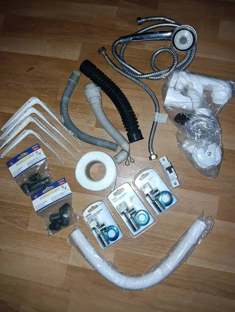 Kit de accesorios de plomería variados